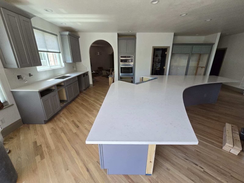 newly remodeled kitchen