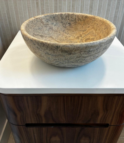 stone vessel sink