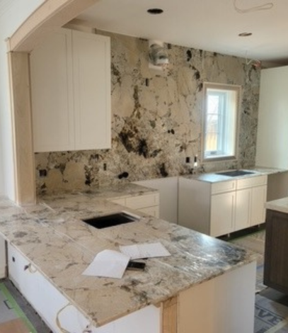 kitchen under renovation