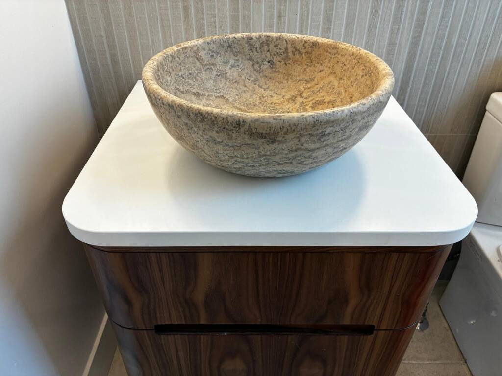 Marble wash basin